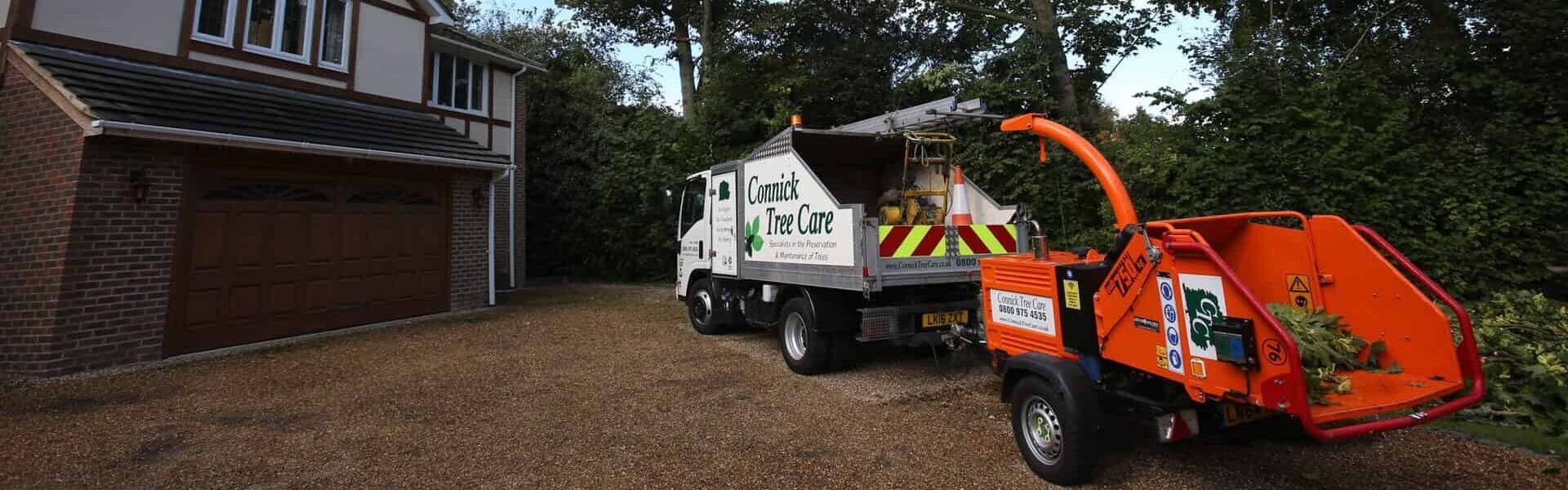 Connick Tree Care van