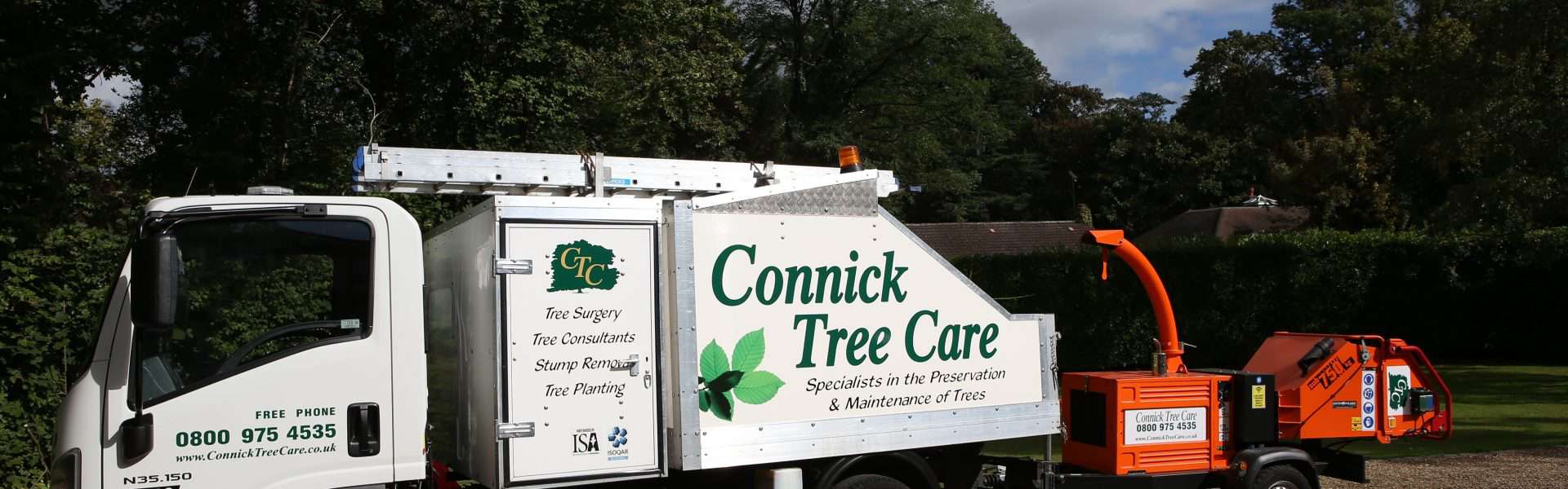 Connick Tree Care truck