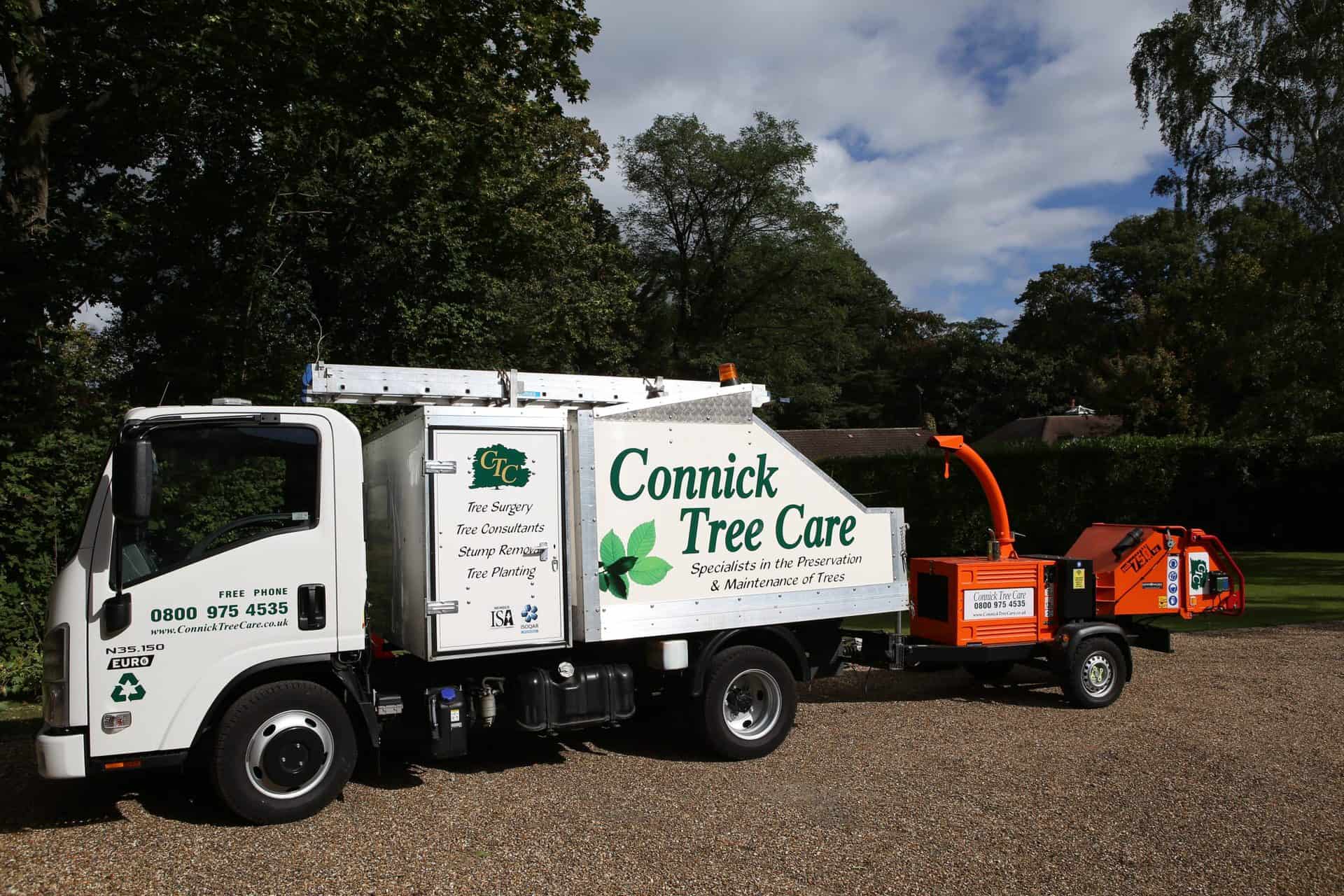 Connick Tree Care truck