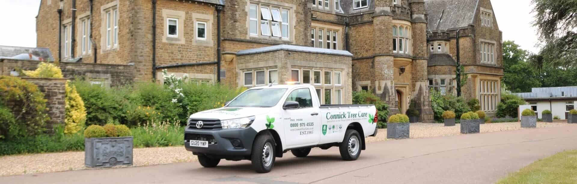 Connick Tree Care pick up truck