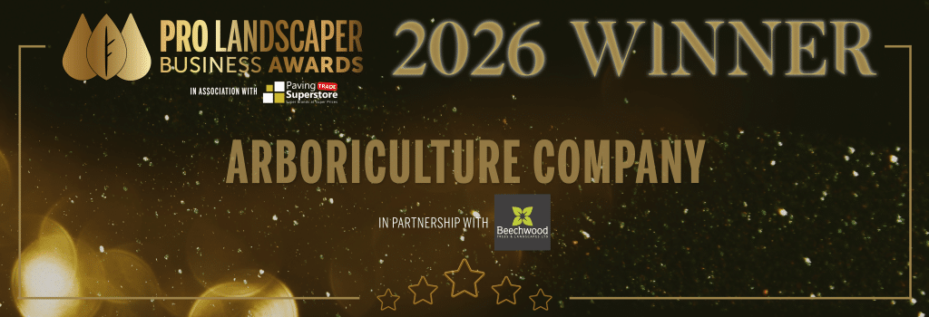 Winners badge: Connick Tree Care Pro Landscaper Arboriculture Business Winner 2026